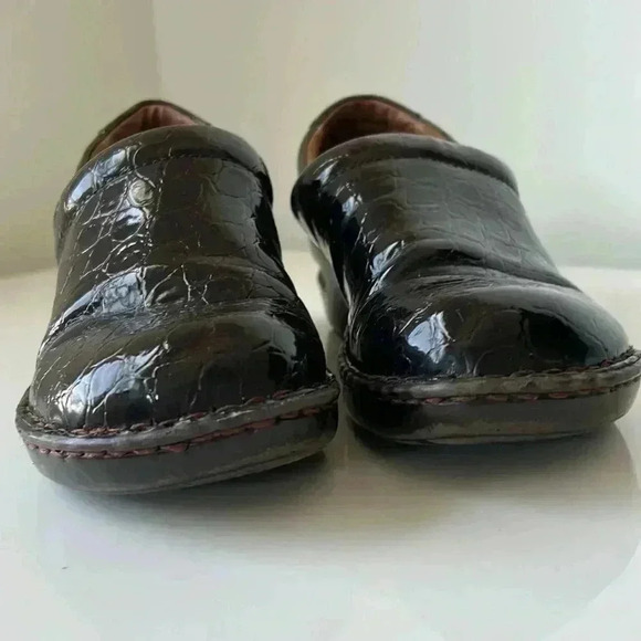b.o.c. By Born 'Peggy' Brown Clogs Size 9 - Picture 2 of 10